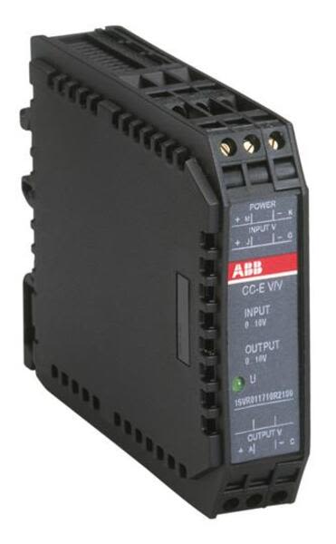 ABB CC-E-V-V-1SVR011729R2000 CC-E V/V Signal converter, singlef. -10...+10V / -10...+10V 110-240VAC Product Image