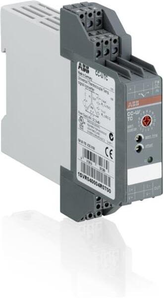 ABB CC-U-TC-1SVR040005R0000 CC-U/TC Universal signal converter 110-240VAC 50/60Hz / 100-300VDC Product Image
