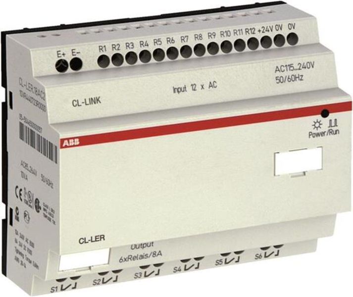 ABB CL-LER.18AC2 CL-LER.18AC2 Expansion for logic relays 100-240VAC, 12I/6O, relay Product Image