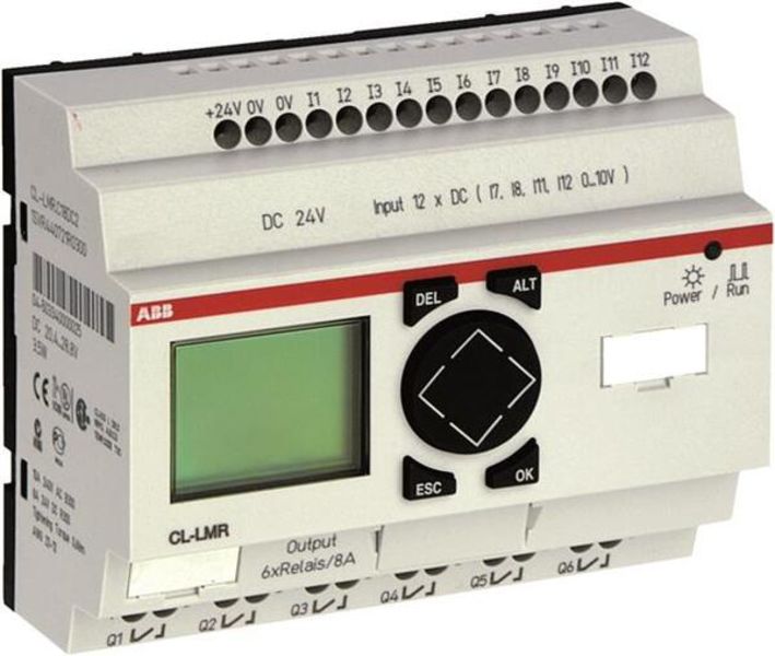 ABB CL-LMR.CX18DC2 CL-LMR.CX18DC2 Logic relay 24VDC, 12I/6O, relay Product Image