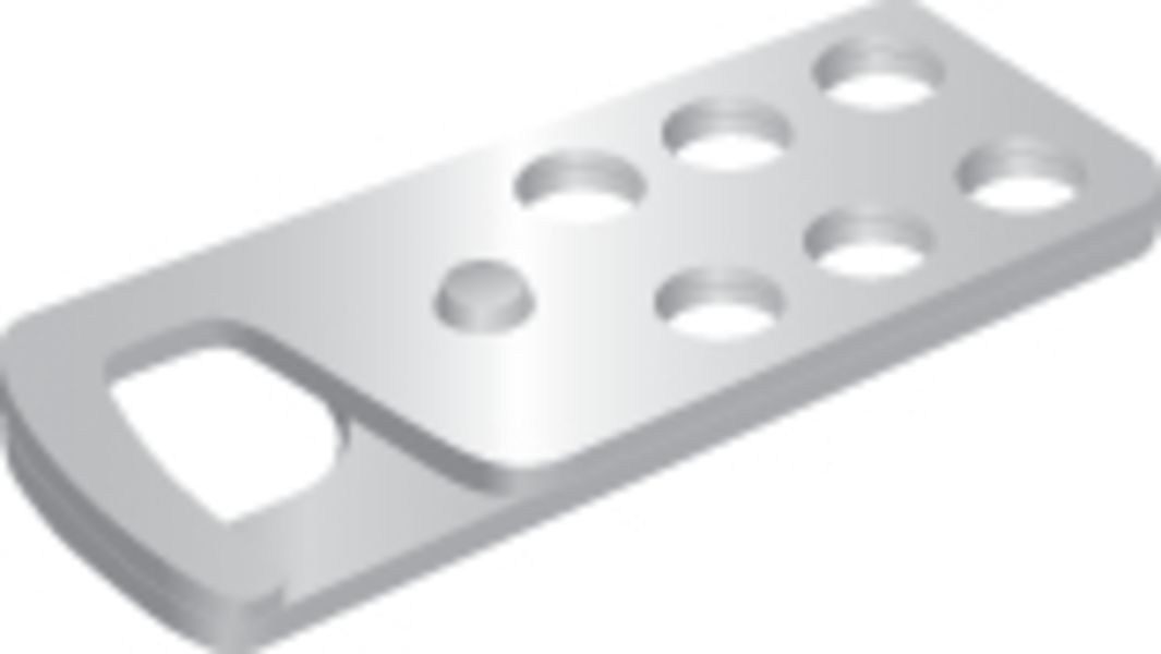 ABB CLF-16-125 Plugblocker for plugs,panel mounted inlets and surface mounted inlets, 16-125A Product Image