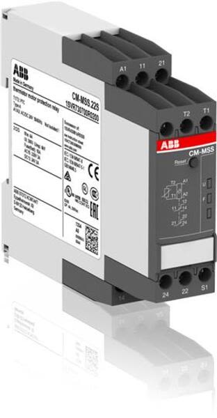 ABB CM-MSS.22P CM-MSS.22P Therm. motor protec. relay 2c/o, 24VAC/DC Product Image