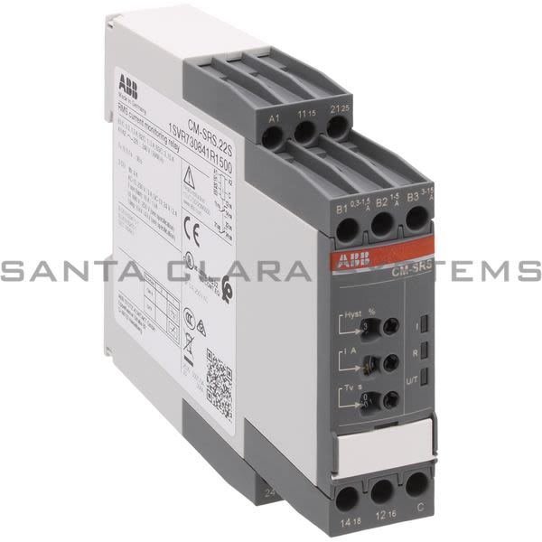 ABB CM-SRS.22S-1SVR730841R1500 Current Monitoring Relay | CM-SRS.22S Product Image