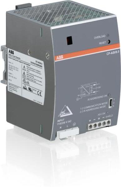 ABB CP-ASI-8.0 CP-ASI/8.0 Power supply In: 115/230VAC Out: 30.5VDC/8.0A Product Image
