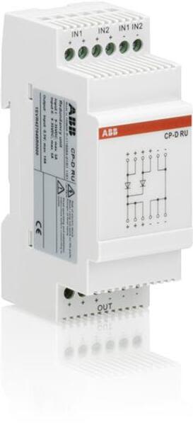 ABB CP-D-RU CP-D RU Redundancy unit for CP range power supplies, In: 2x5A, Out: 1x10A Product Image