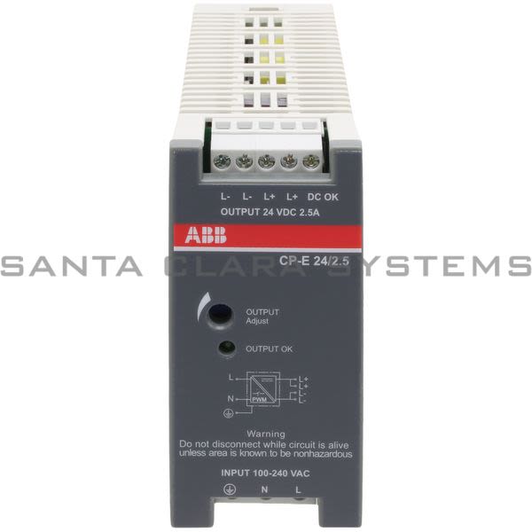 ABB CP-E-24-2.5 Power Supply | 1SVR427032R0000 Product Image