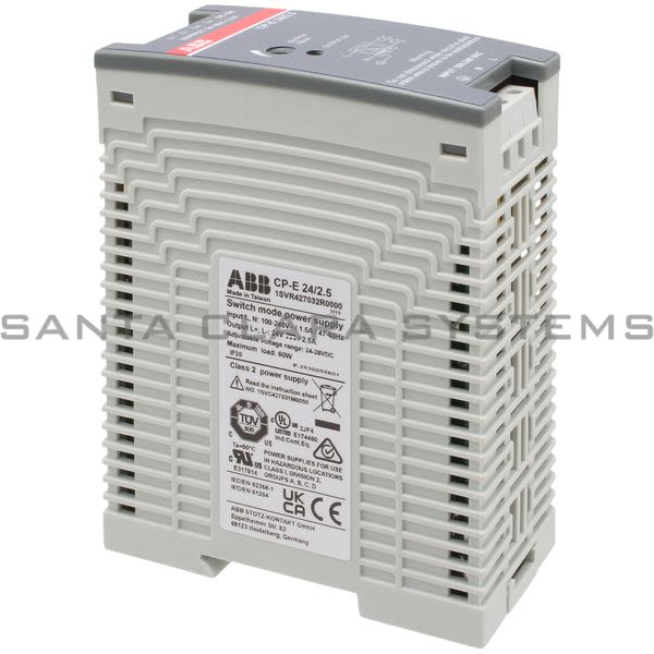 ABB CP-E-24-2.5 Power Supply | 1SVR427032R0000 Product Image