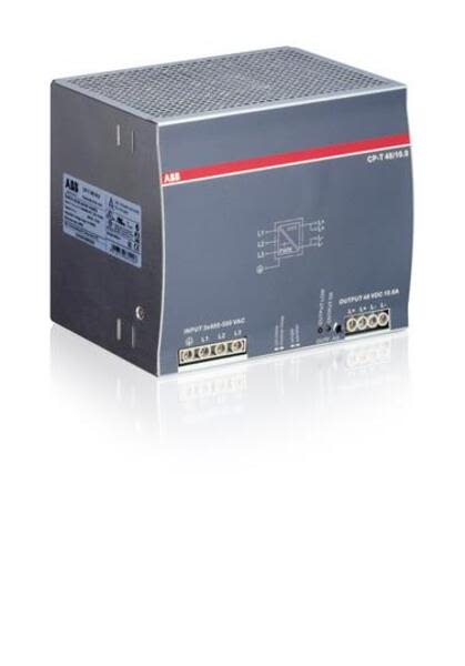 ABB CP-T-48-10.0 CP-T 48/10.0 Power supply In: 3x400-500VAC Out: 48VDC/10.0A Product Image