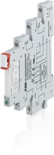 ABB CR-S024VADC1CRGS CR-S024VADC1CRGS Interface relay cpl. 1c/o, A1-A2=24VAC/DC, Output=6A/250VAC Product Image