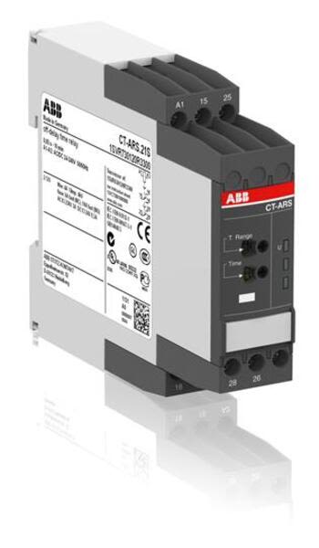 ABB CT-ARS.21S CT-ARS.21S Time relay, true OFF-delay 2c/o, 24-240VAC/DC Product Image