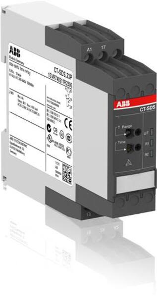ABB CT-SDS.23P CT-SDS.23P Time relay, star-delta 2n/o, 380-440VAC Product Image