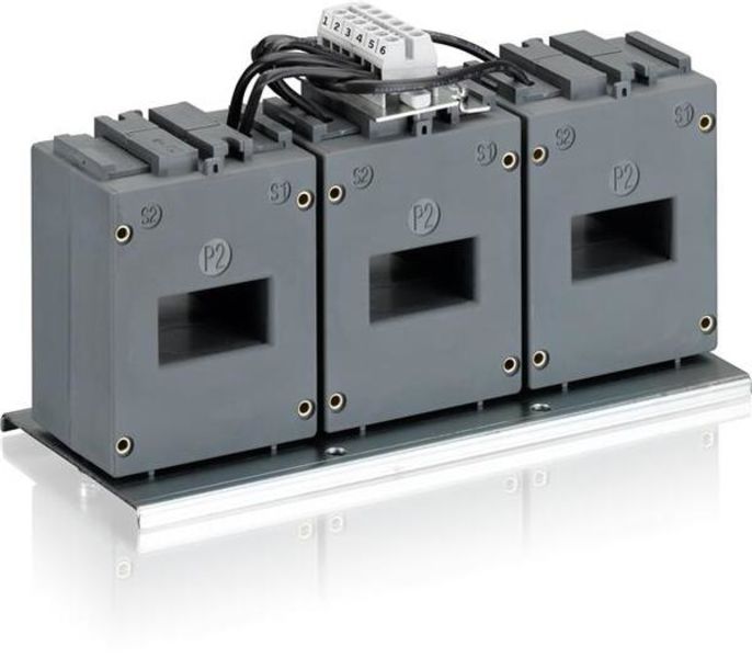 ABB CT5L850R-4 3-Phase Current Transformer CT5L850R/4 Rated nominal current range 500 … 850A Product Image