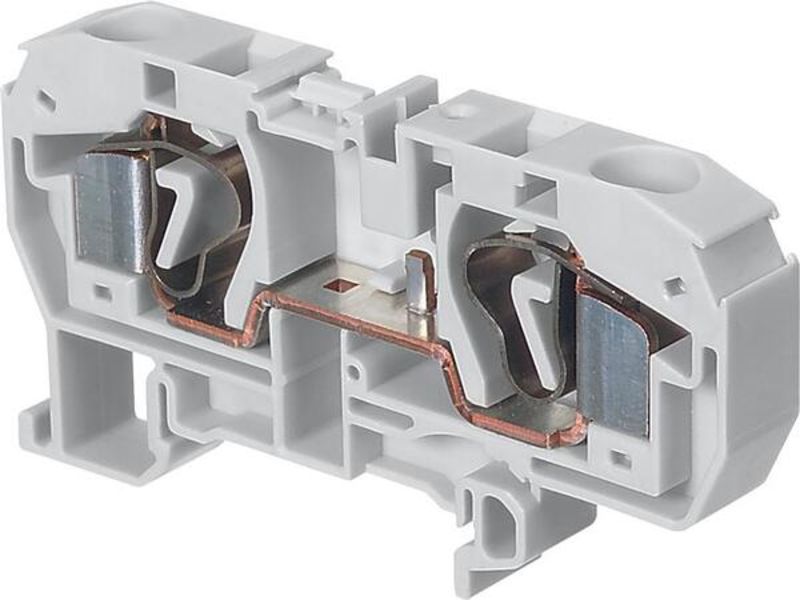 ABB D10-10.N.2L D10/10.N.2L Spring Terminal Blocks - Feed-through with 2 connections - Blue Product Image