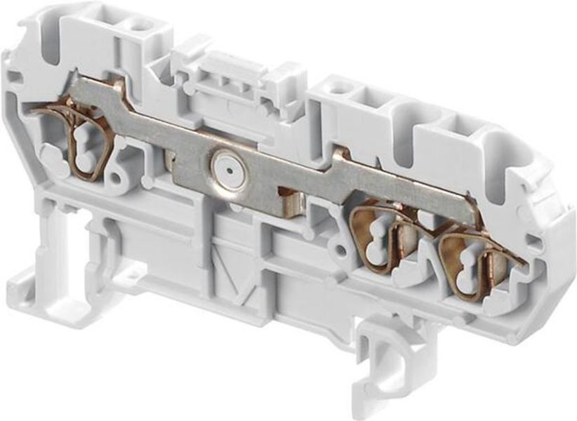 ABB D2.5-5.3L-1SNA290034R2400 D2.5/5.3L Spring Terminal Blocks - Feed-through with 3 connections - Red Product Image