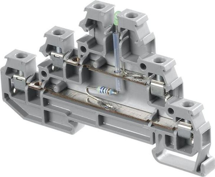 ABB D2.5-6.DAL2 D2.5/6.DAL2 Screw Clamp Terminal Blocks - Sensors / Actuators - Grey Product Image