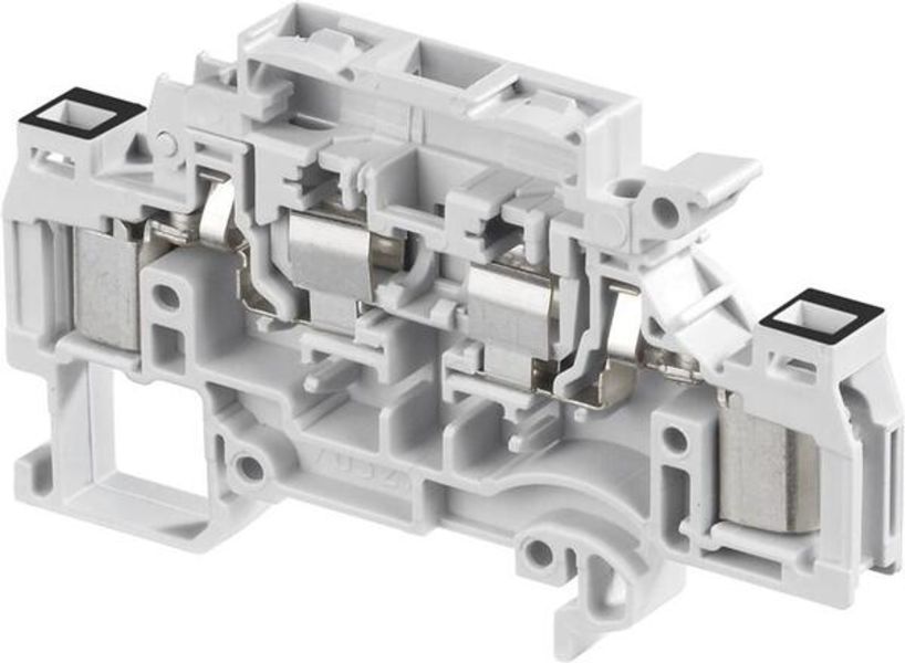 ABB D2.5-8.SFT.ADO2 D2.5/8.SFT.ADO2 IDC Terminal Blocks - For 5 x 20 and 5 x 25 fuses - with test socket ADO - ADO - Grey Product Image