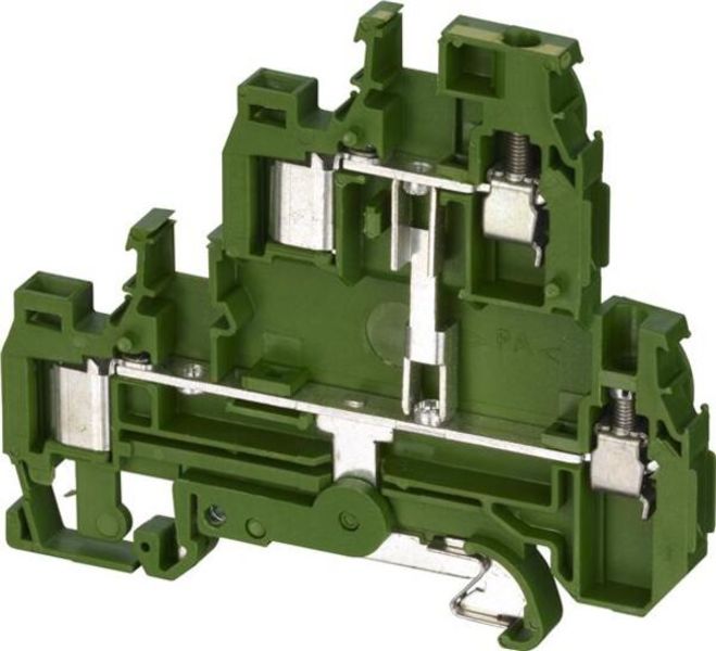 ABB D4-6.D1.P.ADO D4/6.D1.P.ADO IDC Terminal Blocks - Ground ADO - screw clamp - Green-Yellow Product Image