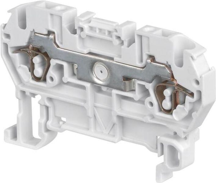 ABB D6-8.2L-1SNA290084R2700 D6/8.2L Spring Terminal Blocks - Feed-through with 2 connections - Red Product Image