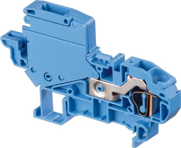 ABB D6-8.NT.L D6/8.NT.L Spring Terminal Blocks - Neutral disconnect - Blue Product Image