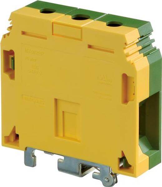ABB D70-22.P D70/22.P Screw Clamp Terminal Blocks - Ground - Green-Yellow Product Image