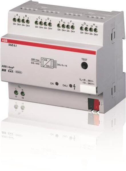 ABB DG-S8.1 DG/S8.1 DALI Gateway, 8fold Product Image