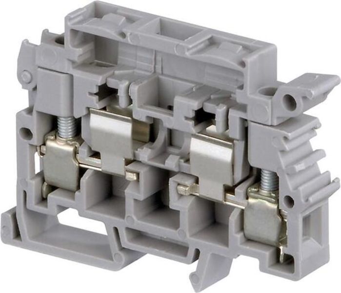 ABB DR4-8.SF DR4/8.SF Screw Clamp Terminal Blocks - Miniblocks - Grey Product Image