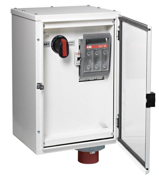 ABB DRI-4125-6 Emergency power inlet, 6h, 125A, IP43, 3P+N+E Product Image