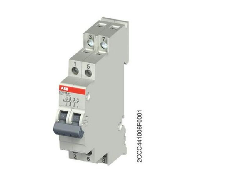 ABB E211-16-40 E211-16-10 Switch 16A 4NO 250VAC Product Image