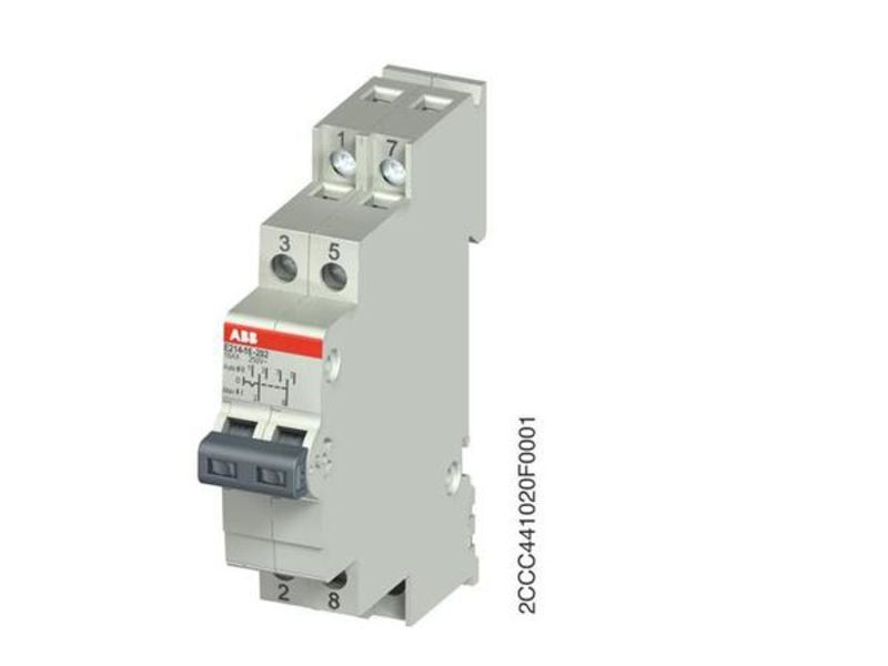 ABB E214-16-202 E214-16-10 Group switch 16A 2x I-0-II 250VAC Product Image