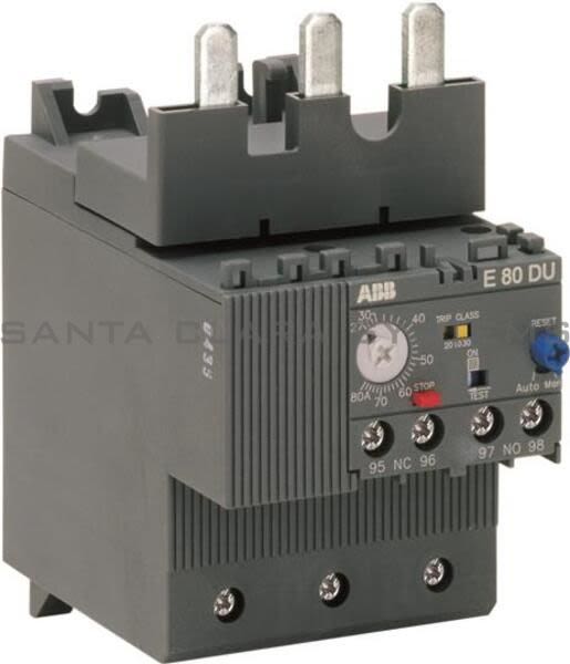 ABB E80DU-80 Overload Relay | E80DU-80 Product Image