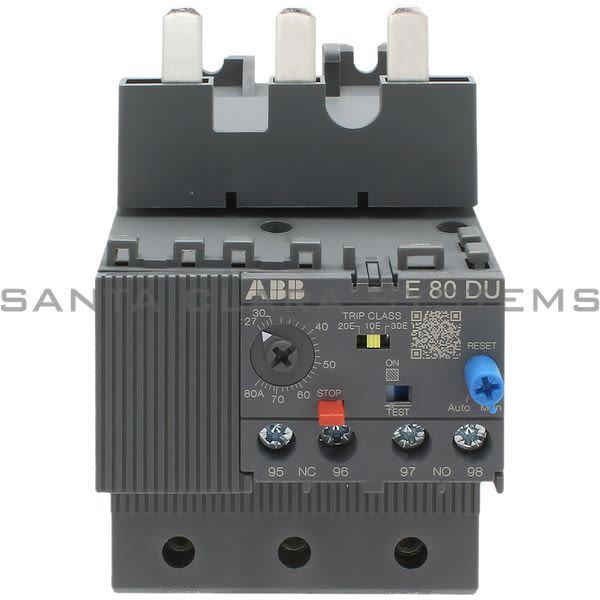 ABB E80DU-80 Overload Relay | E80DU-80 Product Image