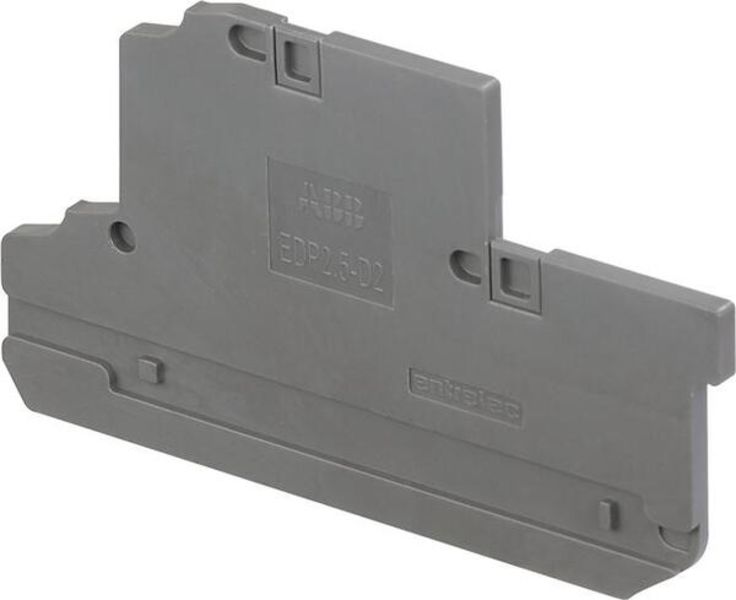 ABB EDP2.5-D2 EDP2.5-D2 End Sections Dark Grey Product Image
