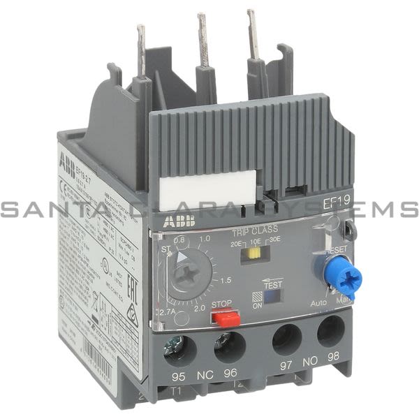 ABB EF19-2.7 Overload Relay | 1SAX121001R1103 Product Image