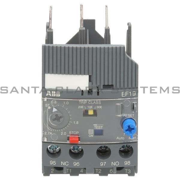 ABB EF19-2.7 Overload Relay | 1SAX121001R1103 Product Image