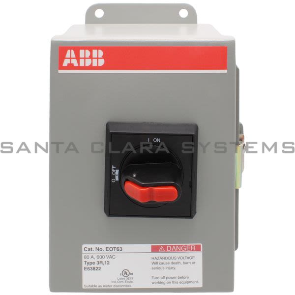 ABB EOT16U3M3-S Enclosed Disconnect Switch | EOT16U3M3-S Product Image
