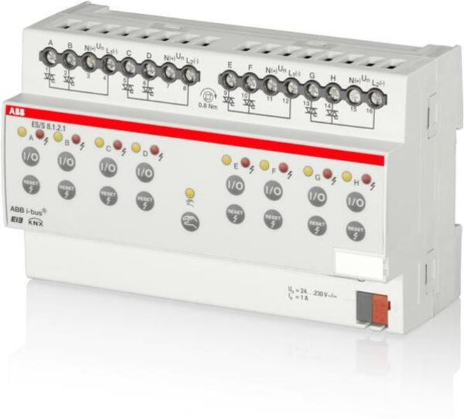 ABB ES-S8.1.2.1 ES/S8.1.2.1Elect.SwitchAct. 8-fold, 1A, MDRC Product Image