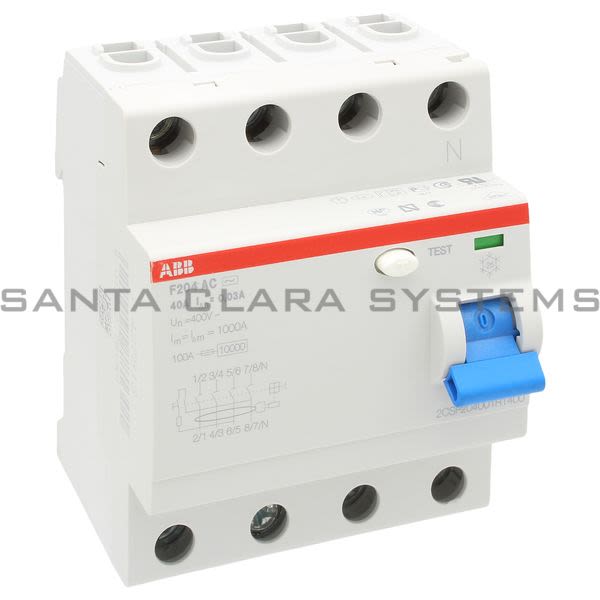 ABB F204AC-40-0.03 Circuit Breaker | 2CSF204001R1400 Product Image