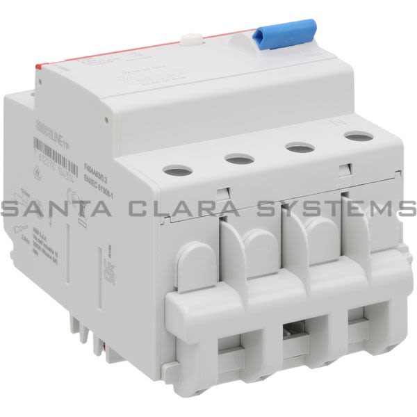 ABB F404A63-0.3 F404A63/0.3 Residual current operated circuit breaker 3PN,63A,300mA SMISSLINE Product Image