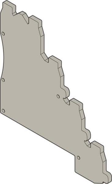ABB FED5.C4.L FED5.C4.L End Sections Grey Product Image