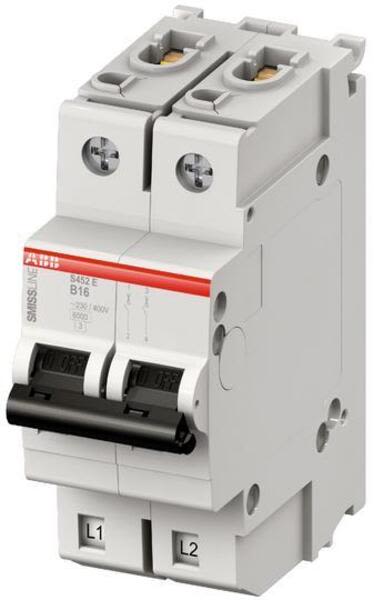 ABB FS401M-B13-0-03 FS401M-B13/0,03  Residual Current Circuit Breaker with overcurrent Protection  2 Poles  B Characteristic  13A  10000  ~2 Product Image