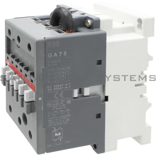 ABB GA75-10-11-84  Contactor | 1SBL411025R8411 Product Image