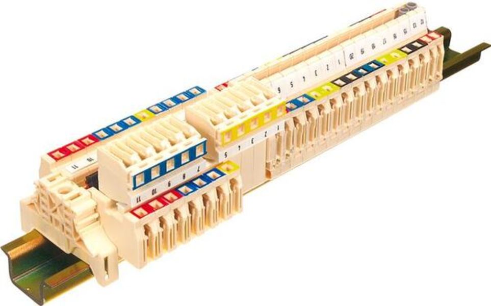 ABB HD4-9.F4 HD4/9.F4 - Stud terminal blocks - 1 stud M4 - Beige Product Image