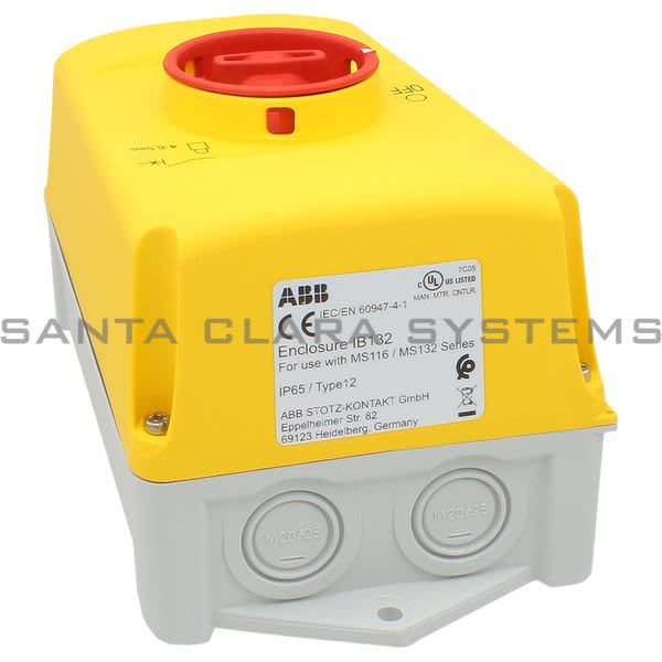 ABB IB132-Y Enclosure Red/Yellow | 1SAM201911R1011 Product Image