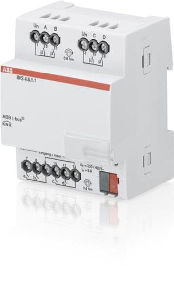 ABB IO-S4.6.1.1 IO/S4.6.1.1 IO-Actuator, 4fold, MDRC Product Image