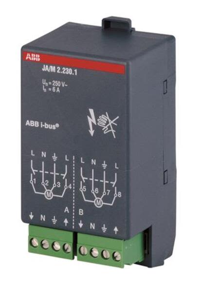 ABB JA-M2.230.1 JA/M2.230.1 Shutter Act Mod, 2F, 230VAC Product Image