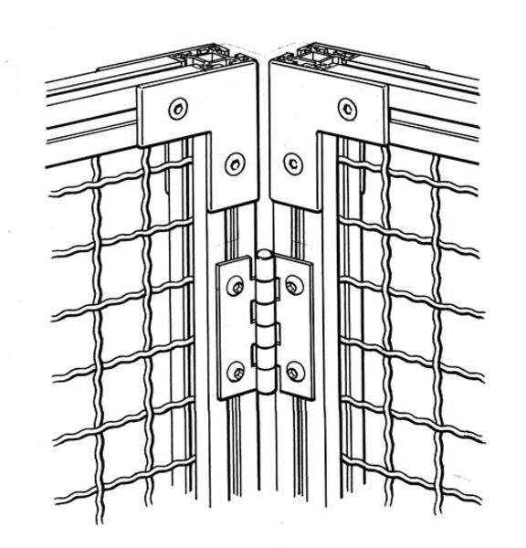 ABB JSM-35-K JSM 35-K Hinge with screw c-c47 Product Image