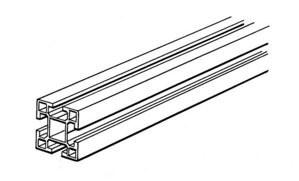 ABB JSM-A44A-2500MM JSM A44A Aluminum profile 44x44 2500mm Product Image