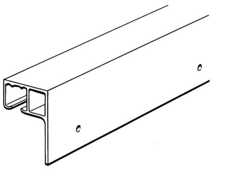 ABB JSM-A56-2000 JSM A56-2000 Guiding rail incl. Screw, L=2000, Aluminum Product Image