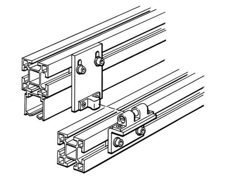 ABB JSM-D11D JSM D11D Ball latch folding door Product Image
