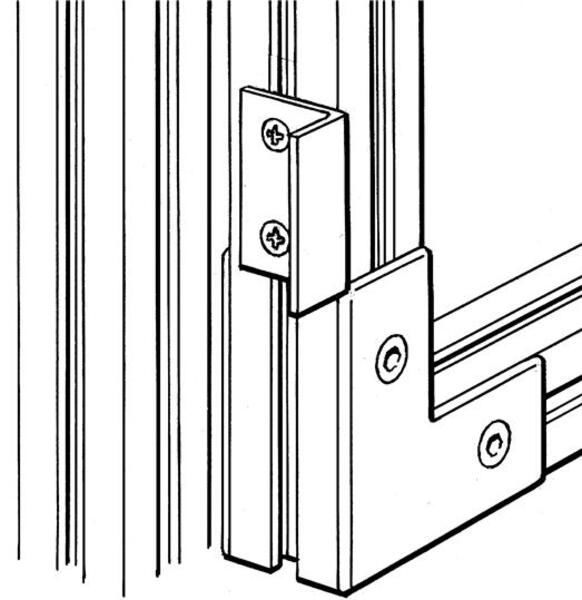 ABB JSM-D13A JSM D13A Doorstop angular Product Image